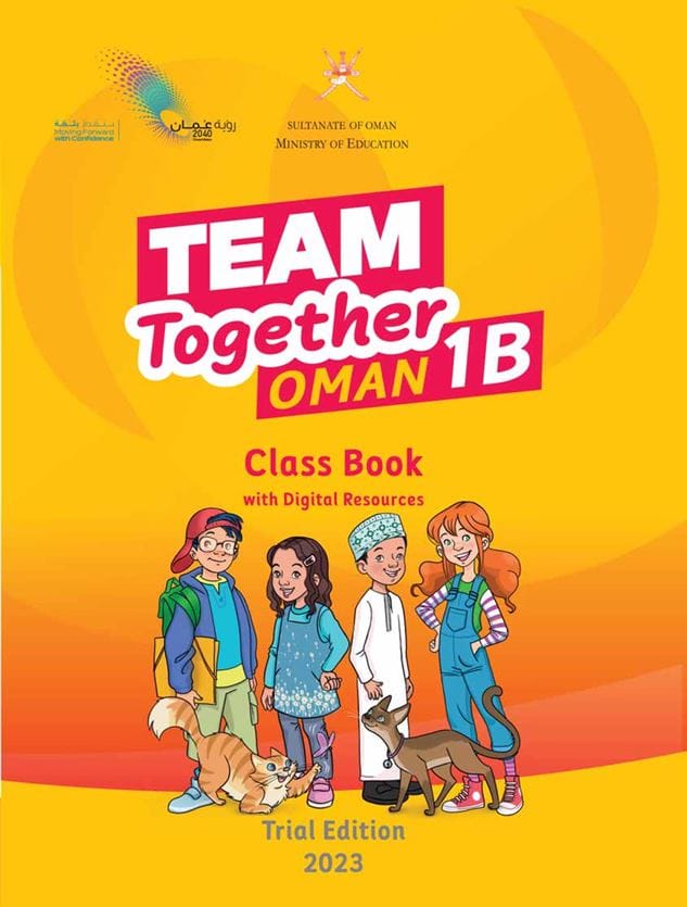 كتاب اللغة الإنجليزية الصف الأول الفصل الثاني TEAM Together 1B (CLASS ...