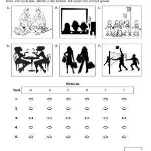 نماذج اختبارات الإنجليزية للصف التاسع الفصل الأول