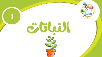 درس وحدة النباتات علوم صف ثامن فصل أول