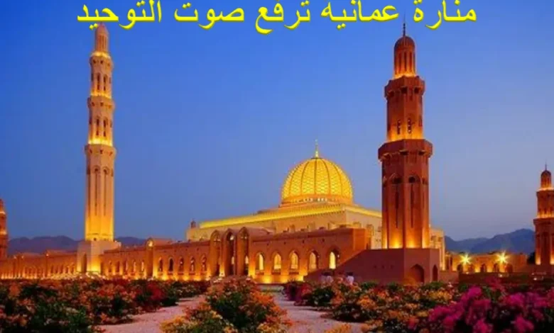 ملخص درس منارة عمانية ترفع صوت التوحيد للصف السادس