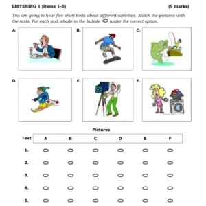 نماذج اختبارات نهائية اللغة الإنجليزية للصف الثامن الفصل الثاني – المناهج العمانية